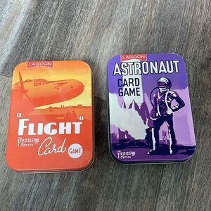 Flight and Astronaut Lagoon Card Games